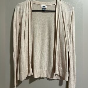 Cream cardigan
